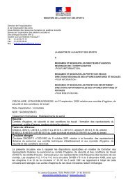 la circulaire DHOS/RH3/2009/280 du 7 - SantÃ© - SÃ©curitÃ© au Travail ...