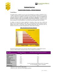 Technical Note No.6 Trench Lining Systems - Design ... - Groundforce