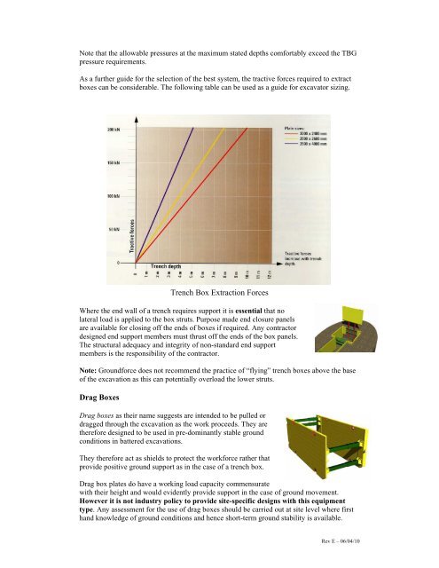 Technical Note No.6 Trench Lining Systems - Design ... - Groundforce