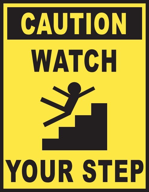 Poster- Watch your step.indd - AVMA PLIT