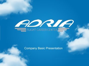 PDF catalogue - Adria Flight Career Center
