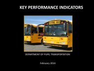 KEY PERFORMANCE INDICATORS - Henrico County Public Schools