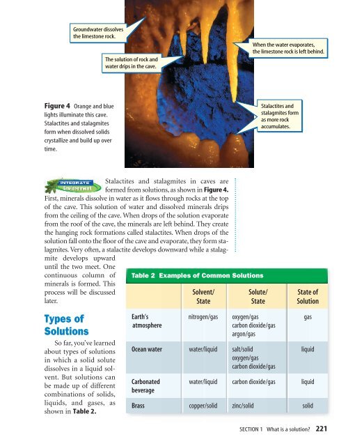 Substances, Mixtures, and Solubility - McGraw-Hill Higher Education