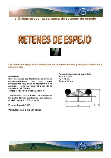 Retenes de espejo - JIORINGS