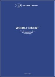 Anton's Weekly Digest of - Anton's Weekly International Law Digest