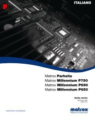 Matrox Parhelia, Matrox Millennium P750, Matrox Millennium P650