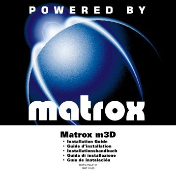 Matrox m3D