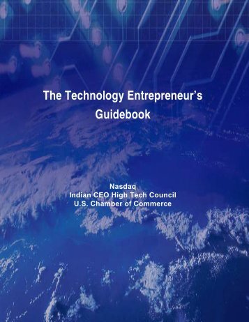 The Technology Entrepreneur's Guidebook - Nuts and Bolts of New ...