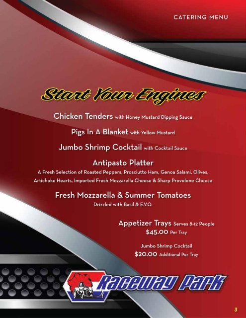 Menu (PDF) - Raceway Park