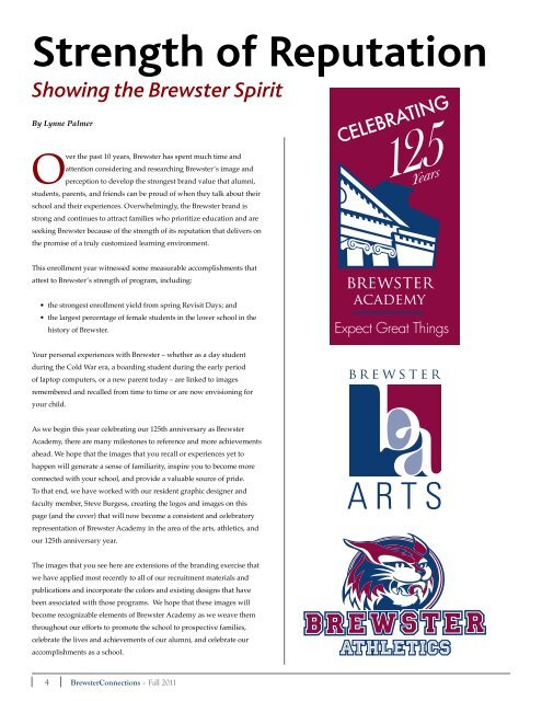 BrewsterConnections - Brewster Academy