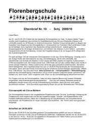 Elternbrief 10 - Schj. 09-10 - Florenbergschule Pilgerzell