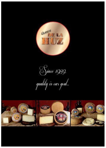 Quesos De La Huz - Cheese - Catalogue 2012