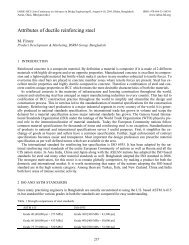 Attributes of Ductile Reinforcing Steel M. Firoze - Bangladesh Group ...