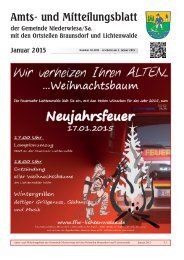 Amts- und Mitteilungsblatt Januar 2015