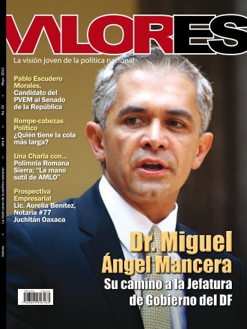 Revista Valores - Mayo 2012