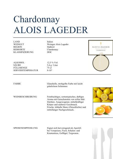 Weingut Alois Lageder - winogrono.de