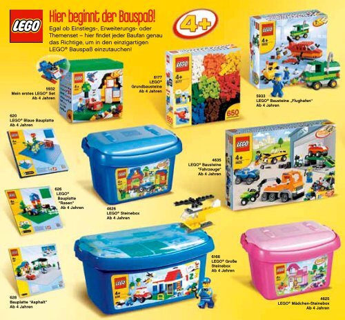 Lego Katalog 2012