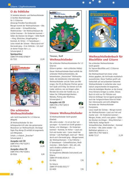 Schott Weihnachtskatalog 