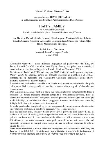 HAPPY FAMILY.pdf - Teatro Lirico di Magenta