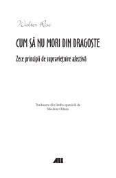 CUM SÄ NU MORI DIN DRAGOSTE