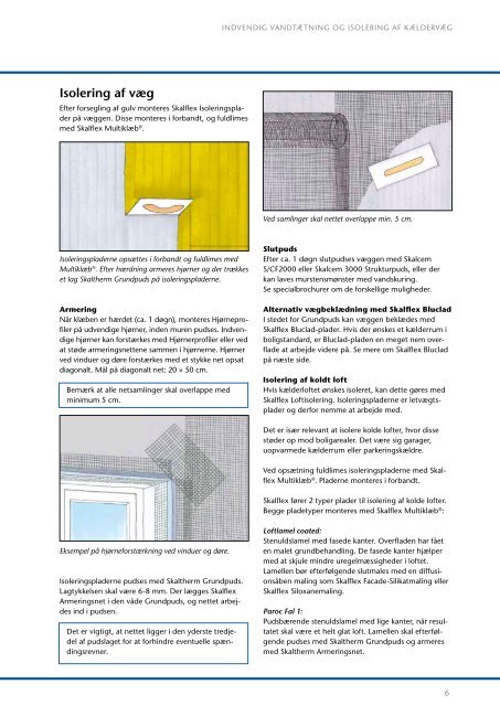 LÃ¦s mere om indvendig vandtÃ¦tning og isolering af ... - Skalflex