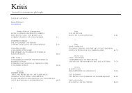 Krisis, 2012, Issue 1, complete issue