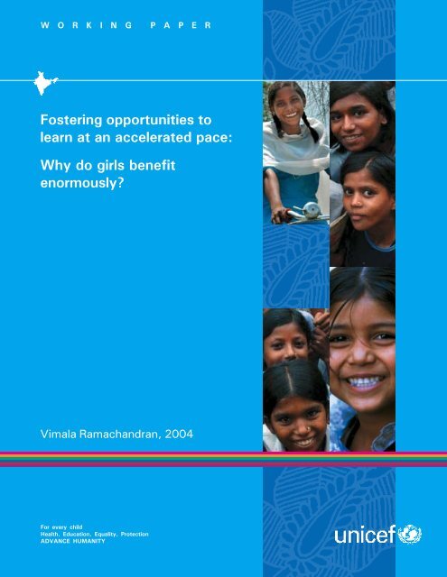 Accelerated Learning Paper (Unicef)