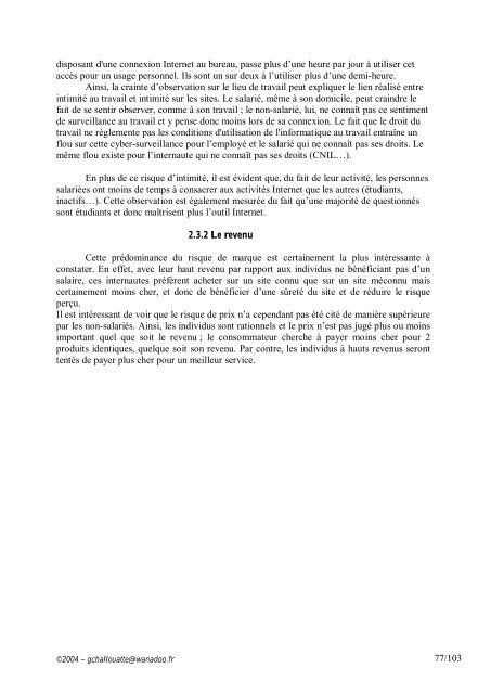 âEvolutions du comportement du consommateur franÃ§ais dans l'e ...