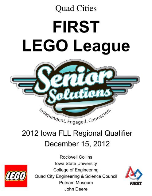 Program from Saturday, 15Dec12 Qualifier - Quad City Engineering ...