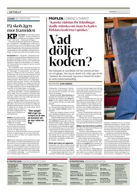 PDF: 4MB - Kyrkpressen