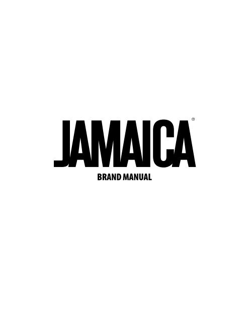 Brand Guidelines - Jamaica Tourist Board
