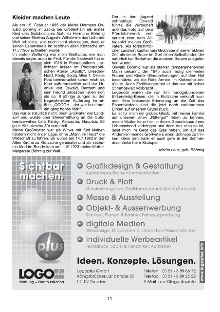 Heideblatt Nr.46 - Klotzscher Heideblatt