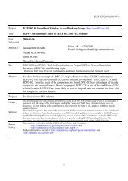 LDPC-Convolutional Codes for IEEE 802.16m FEC Scheme