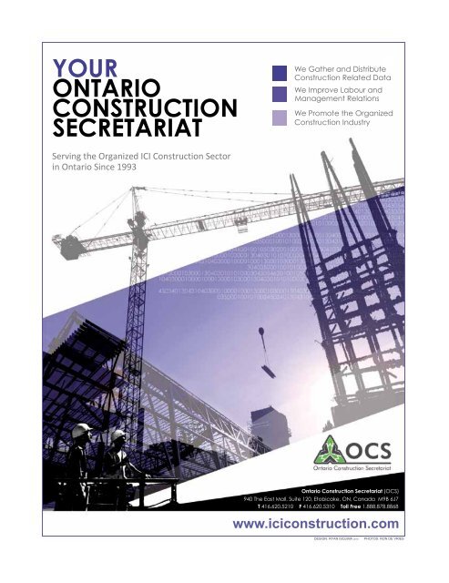 A NEW DAY A NEW DAY - Toronto Construction Association