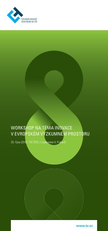 workshop na tÃ©ma inovace v evropskÃ©m vÃ½zkumnÃ©m prostoru