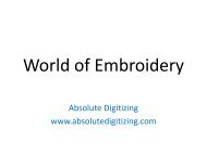 World of Embroidery