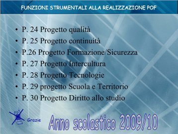 attivitÃ  funzioni strumentali 2008 2009 - Circolo didattico Legnago 1