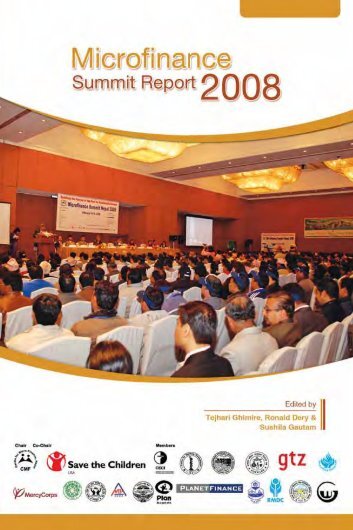 Summit 2008 Report - Microfinance Summit Nepal, 2013