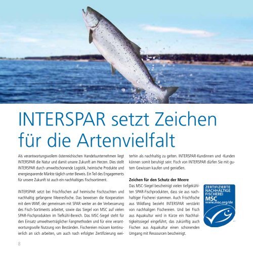und andere Fischspezialitäten - INTERSPAR