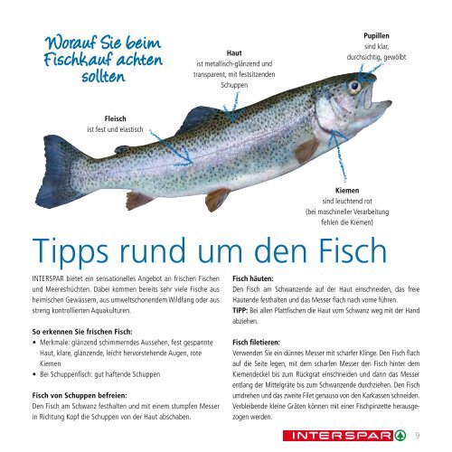 und andere Fischspezialitäten - INTERSPAR