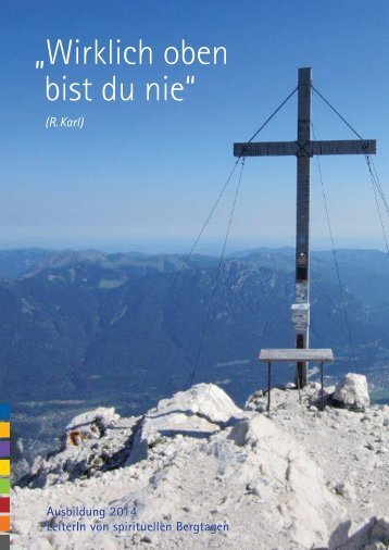 Weitere Informationen - bergspiritualität