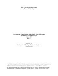 Download - Joint Center for Housing Studies - Harvard University