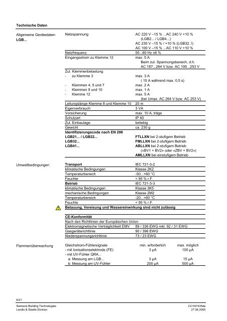 Datenblatt - World of Heating