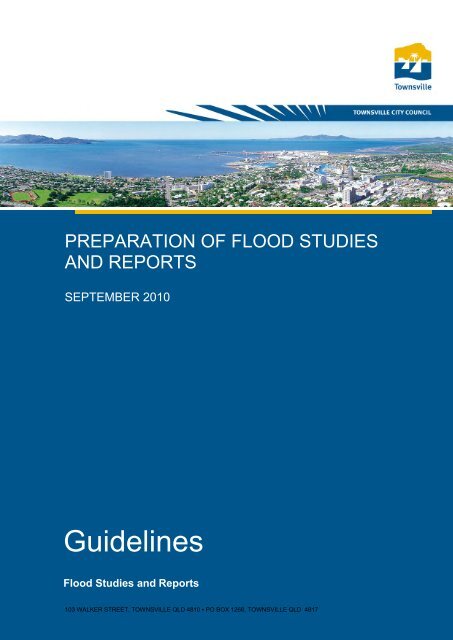 Flood Study Guideline Document - Townsville City Council