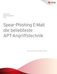 Spear-Phishing E-Mail: die beliebteste APT ... - Trend Micro