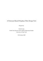 A Firmware-Based Polyphase Filter Design Tool - University of Cape ...
