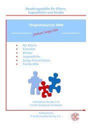 TÃ¤tigkeitsbericht 2006-0 - Online-Beratung