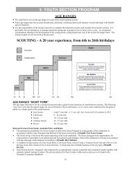 3: YOUTH SECTION PROGRAM - Scouts Victoria