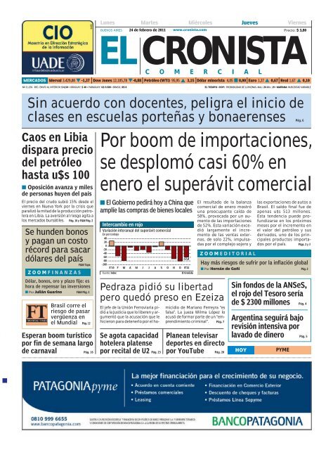 economÃ­a&polÃ­tica - Cronista.com