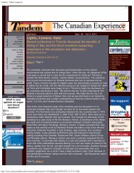 Tandem - Online magazine - Anica